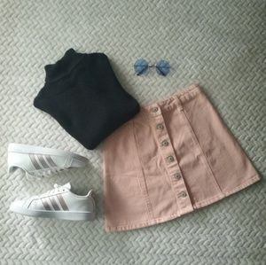 Pink skirt